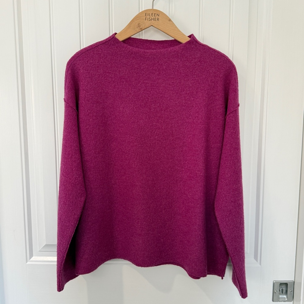 Eileen Fisher Magenta Sweater